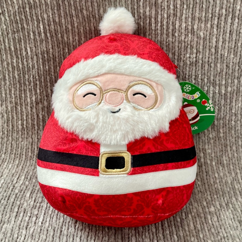 NICK Santa Claus Squishmallow, Christmas 2022, Kelly Toy, holiday, NWT